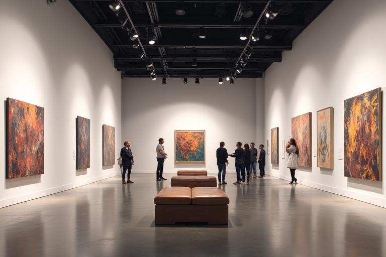 Organización de exposiciones y curaduría